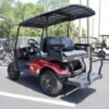 New 2023 E-Z-Go Express™ S4 ELiTE™ Lithium Flame Red - Image 4