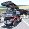 New 2023 E-Z-Go Express™ S4 ELiTE™ Lithium Flame Red - Image 2